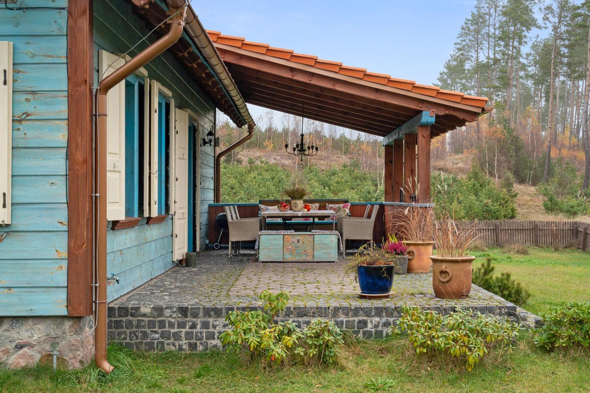 Lesny Dworek Sominy - Dom Z Sauna I Kominkiem Exterior foto